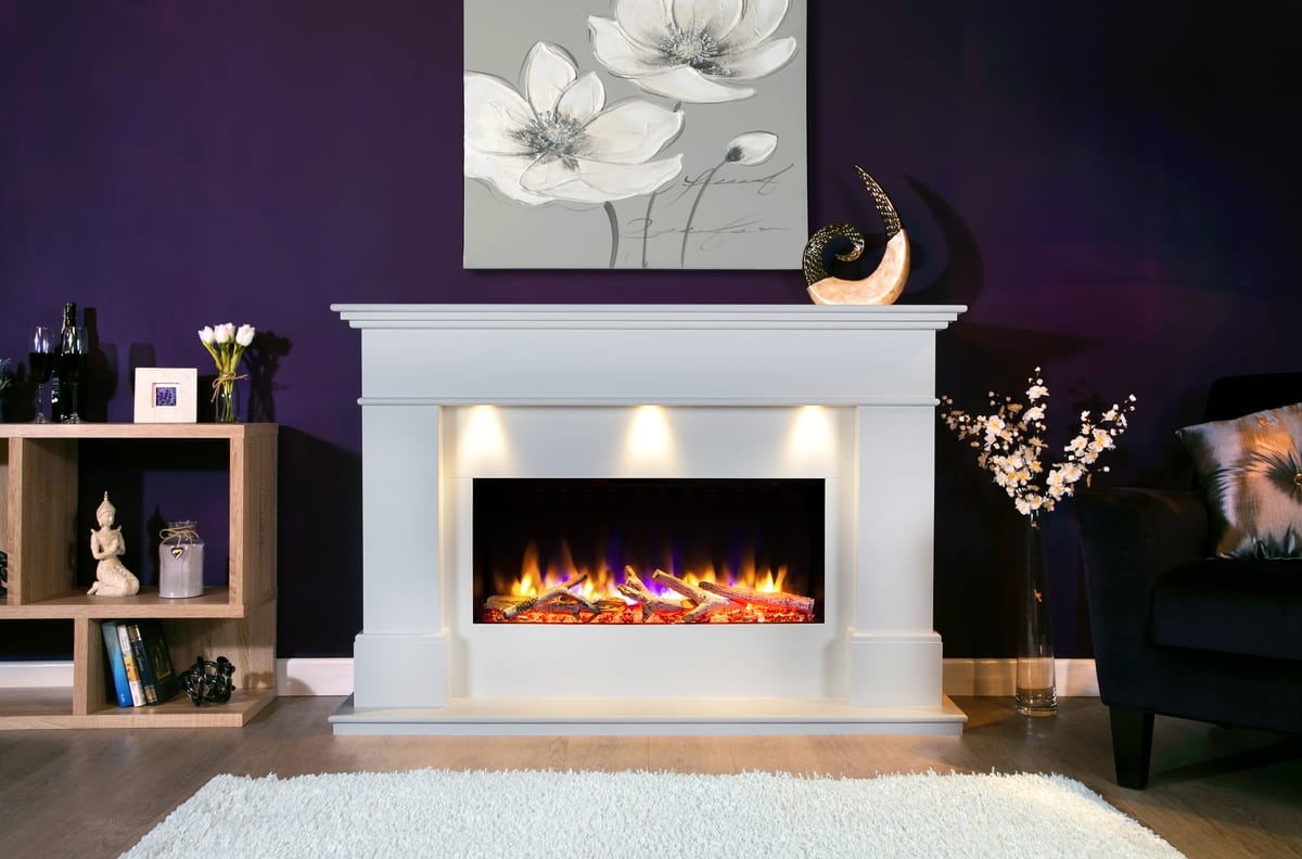 Ultiflame Vr Adour Elite Illumia Suite White